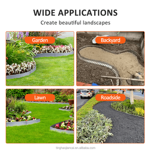 Borde de Jardín de Acero Inoxidable, Resistente a la Corrosión y al Desgaste, para Jardines Residenciales y Comerciales - Product Image 5