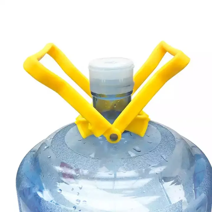 פלסטיק שתיית מים בקבוק ידית אחיזת בקבוק מים בקבוק להרים נשאים גלון מרים Fit 5 גלון OEM פלסטיק ידית עבור תיק