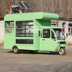 Camión de Comida Eléctrico Personalizado de 3 Ruedas, Carrito de Cocina Móvil para Negocios de Hamburguesas y Pollo Frito - Product Image 3