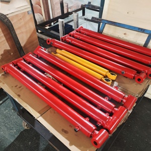500mm 800mm 1500mm Stroke Double Acting Hydraulic Cylinders Custom with Cross Tube - Product Image 2