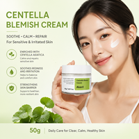 Crème anti-imperfections à l'arbutine Akaril 50g, traitement des boutons d'acné, apaisement, calme, soulagement des irritations et des rougeurs, soin quotidien du visage