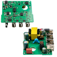 Adaptateur secteur multi-tension à sortie stable de haute qualité OEM 5V 5A 6V 4A 9V 2A 12V 2A 24V 1A AC100V-240V avec carte PCB