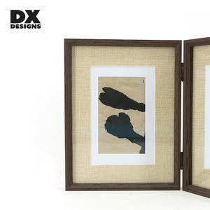 DX thiết kế tùy chỉnh gỗ rắn khung ảnh Bán buôn máy tính để bàn trang trí vuông <span class=keywords><strong>A4</strong></span> hộp bóng đẹp hiển thị hình ảnh - Product Image 3