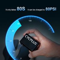Nouveau style petit gonfleur de pneu de vélo automatique portable vélo électrique pompe à air mini pompe à vélo