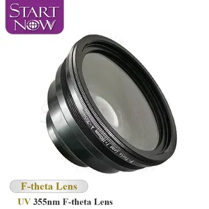 Startnow F-Theta Scan Lens 355 Uv Telecentric Laser Veld Lens Voor Draad M85 Yag Fiber Laser-markering Machine galvo Systeem Deel