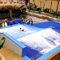 Équipement de surf le plus populaire en acier inoxydable simulateurs de vagues de surf machine de surf à vendre