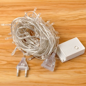 Meistverkaufte Innen-Lichterkette für Neujahr und Weihnachten Weiße Weihnachtsbeleuchtung Baum-Lichterkette zum Einstecken IP44 OEM Fabrikverkauf - Product Image 5