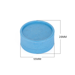 Factory Wholesale 55mm Plastic <strong>Grinder</strong> <strong>Herb</strong> Biodegradable <strong>Herb</strong> <strong>Grinder</strong> Tobacco <strong>Herb</strong> &amp; Spice Tools - Product Image 4