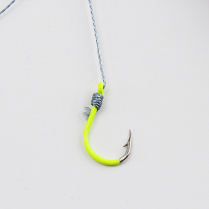 Ensemble de pêche pour carpes argentées et carpes à grosse tête avec hameçons doubles à ressort fluorescents anti-emmêlement pour la pêche au fond - Product Image 3