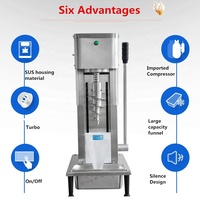 Roestvrij Staal Mixer Fruit Mengen Ijs Machine
