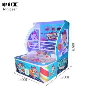 Children's Two-Person Indoor Mini Basketball Shooting Arcade <b>Machine</b> Coin-Operated Street Basketball Game for Kids - Product Image 6