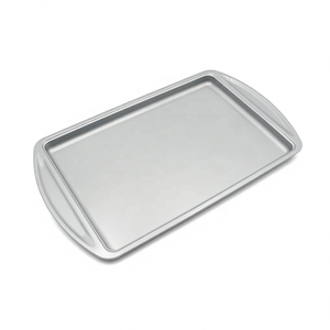 Plaque à pâtisserie 10x15 pouces avec poignée ergonomique et revêtement antiadhésif de qualité supérieure pour la pâtisserie à domicile - Product Image 5