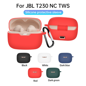 Chine robinet nouvelle Protection complète en silicone souple d'origine pour JBL Wave <span class=keywords><strong>230NC</strong></span> TWS housse avec crochet - Product Image 2