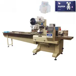 Vêtements d'été pour bébés, emballage avec gousset, pour couches-culottes jetables de bébé, boîte à poches, Machine d'emballage de mouvement - Product Image 1