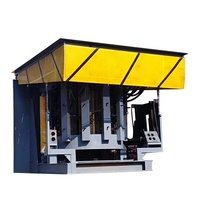 Four de fonte industriel d'induction de fréquence intermédiaire en métal de fusion d'aluminium de cuivre de fonte