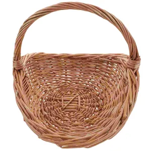Panier tissé en rotin <span class=keywords><strong>de</strong></span> saule avec poignées panier <span class=keywords><strong>de</strong></span> service <span class=keywords><strong>de</strong></span> <span class=keywords><strong>cadeau</strong></span> et <span class=keywords><strong>de</strong></span> mariage en osier pour pique-nique <span class=keywords><strong>de</strong></span> <span class=keywords><strong>fruits</strong></span> stockage <span class=keywords><strong>de</strong></span> bonbons et <span class=keywords><strong>de</strong></span> nourriture <span class=keywords><strong>de</strong></span> Pâques - Product Image 1