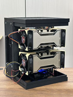Dock GPU Eksternal Dual-Slot Suqiao V100 untuk Lembaran Logam