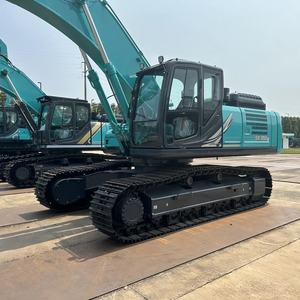 Kobelco SK350LC Mini pelle hydraulique 35 tonnes chenille noyau moteur pompe boîte de vitesses portant 1.6m seau capacité 196.9kW puissance - Product Image 6