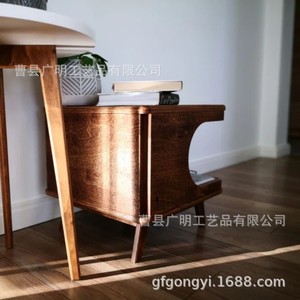 Solid Wood Cat <b>House</b> Square Pet <b>Bed</b> Multifunctional Storage <b>Bed</b> For Cat Medium Size - Product Image 4