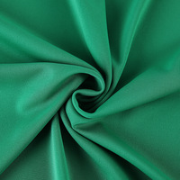 Tissu Interlock Teint en Trame, Poids Moyen, 220g, 59 pouces, 93% Polyester, 7% Spandex, Résistant à l'Abrasion, Torsion du Fil, Extensible