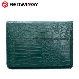 Custodia per Laptop in Pelle di Coccodrillo Redwingy per <span class=keywords><strong>Macbook</strong></span> <span class=keywords><strong>Air</strong></span> <span class=keywords><strong>13</strong></span>, Cover per 11 <span class=keywords><strong>13</strong></span> 15 Pro, Borse per Laptop Unisex alla Moda - Product Image 2