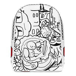 Cómics IW # Mochila Minimalista para Estudiantes 38, Bolsa de Viaje con Diseño de Dibujos Animados - Product Image 1