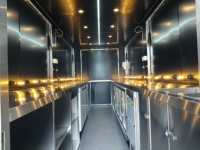 Casa Container Espandibile, Ristorante Mobile in Container, Bar e Caffè Prefabbricato con Cucina Completa
