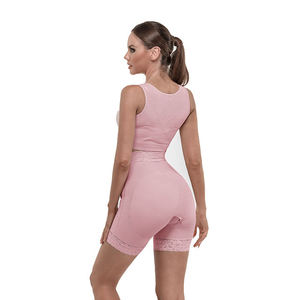 LANGQIN Ladies Full Body Shapewear Bodysuit Faha Corset with Firm Control Thin and Breathable Spandex Invisible Woman Bras - Product Image 5