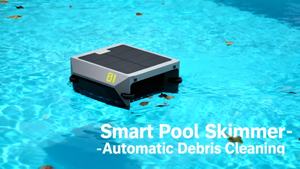 Hysheen X2 Compact Solar Pool Cleaning <b>Robot</b> - 12H Runtime, 3 Modes, Intelligent Navigation & Obstacle Avoidance Pool Skimmer - Product Image 4