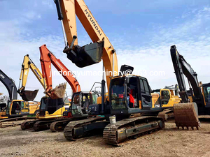 Excavadora de cadenas Hyundai 275LVS usada, 95% nueva, de 27 toneladas, procedente de Corea del Sur, con motor Cummins, 1 año de garantía en bomba y motor. - Product Image 4