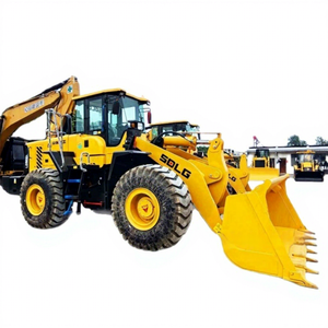 Caricatore SDLG Lingong 956 Usato, Carrello Elevatore da 50 Tonnellate per Caterpillar 856, Carrello Elevatore a Ruote con Peso di 17000 kg - Product Image 1