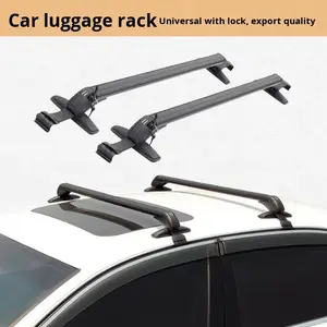 Barra Transversal de Techo para Auto, Tipo Garra de Tigre, Universal, Bloqueable, Sin Perforaciones, de Aleación de Aluminio - Product Image 4