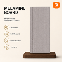 Panneau décoratif en mélamine MDF professionnel, couleur unie, imperméable, pour usine de portes