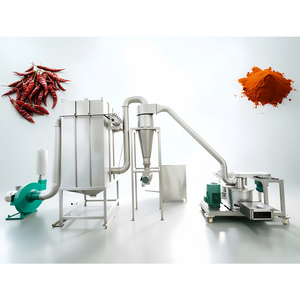 Broyeur automatique super micro hygiénique de qualité alimentaire avec pompe et moteur pour la production de poudre alimentaire sèche à haute capacité - Product Image 1