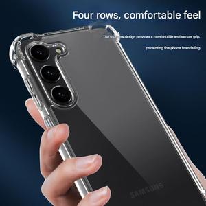Funda Transparente de TPU a Prueba de Golpes <span class=keywords><strong>para</strong></span> Teléfono Móvil Samsung Galaxy <span class=keywords><strong>S22</strong></span> S23 S24 S25 <span class=keywords><strong>Ultra</strong></span> Plus A15 A25 A55 A14 A24 A35 - Product Image 4