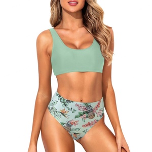 Traje de Baño Bikini Brasileño para Mujer Madura con Impresión Personalizada de Fábrica, Fabricantes de Trajes de Baño Personalizados para Mujer - Product Image 1