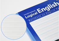 Cahier d'exercices anglais, carnet de notes personnalisé en chine, fil à 4 lignes, pour étudiants, faible prix