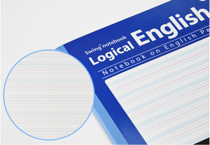 מחיר נמוך סין מותאם אישית 4 קו חוט אנגלית מחברת תרגיל עבור תלמיד - Product Image 4