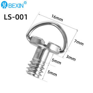 Trépied caméra écrou d-ring 1/4 "vis de montage espion caméra vis trépied boule montage <span class=keywords><strong>pince</strong></span> vers le bas écrou boulon pour caméra trépied monopode - Product Image 1
