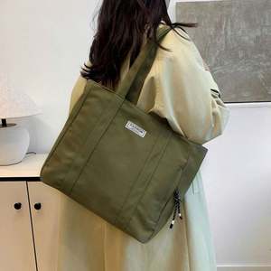 Sac fourre-tout d'épaule en toile multipoches imperméable de haute qualité pour infirmières, avec fermeture éclair, pour femmes - Vente promotionnelle directe usine - Product Image 3