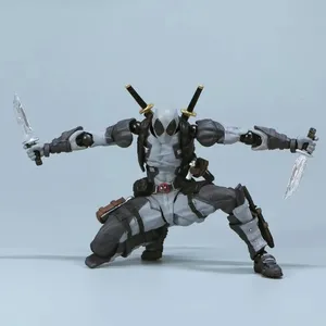 Figura de Acción AMAZING YAMAGUCHI Deadpool 2.0 Gris, Articulada, KAIYODO Wade SHF, Modelo de Película, Juguete para Niños, Regalo - Product Image 3