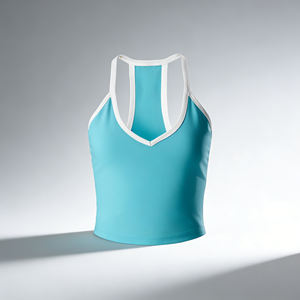 Ensemble de 4 soutiens-gorge de sport sans couture pour femmes, haut de yoga à haute élasticité, vêtements de fitness pour la salle de sport et l'entraînement - Product Image 6
