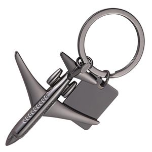 Cá Nhân Thép Không Gỉ 3D Máy Bay Khuyến Mại Móc Khóa Máy Bay Keychain Hàng Không Quà Tặng Máy Bay Sự Kiện Vòng Chìa Khóa - Product Image 5
