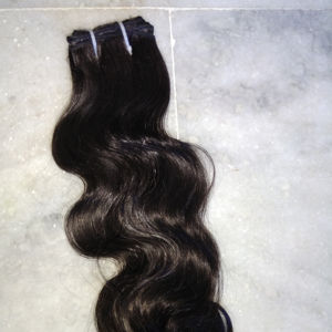 100% Unprocessed Natural Raw Hairs Natural Processed Reinforced Weft 7A Loose Wave Indian Hair Extension Temple Hair - Product Image 6