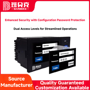 Nhà sản xuất trực tiếp độ chính xác cao 6 đầu vào tương tự đầu ghi không cần giấy tổng hợp dữ liệu đa kênh nhiệt độ dụng cụ - Product Image 4