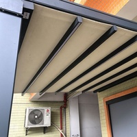Auvent électrique rétractable de grande taille pour véranda extérieure avec toile en PVC pour balcon et usage comme auvent de pluie - Vente en gros