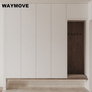 WAYMOVE di lusso moderni armadi da cucina rubinetto Backsplash pannello in melamina pannello in acrilico porta lavello cerniera - Product Image 4