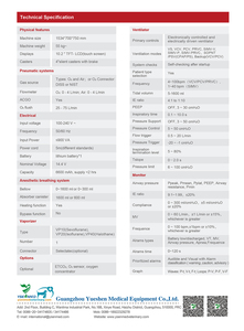 Sistema de anestesia veterinaria, modelo de carro médico de animales, máquina de anestesia veterinaria, anestesia de gas veterinaria, sistema de anestesia veterinaria, sistema de anestesia - Product Image 5