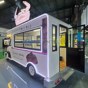 Camión de Comida Móvil, Carrito de Café Prefabricado, Camioneta de Pizza, Caravana de Arroz Frito, Contenedor de Comida para Hot Dogs, Cafetería, Restaurante, Aperitivos, Papas Fritas - Product Image 5