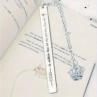 Marcapáginas de Acero Inoxidable Hechos a Mano en Forma de Corazón con Frases Inspiradoras, un Regalo Ideal para Amantes de los Libros